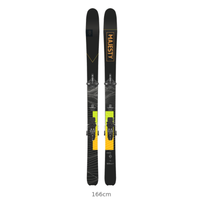 Supertour 166 cm cu legaturi ATK C-Crest 10 si piele de foca