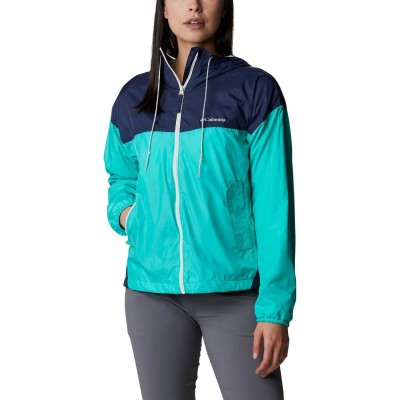 Geaca Columbia Flash Challenger Lined Windbreaker Verde/Albastru | winteroutlet.ro