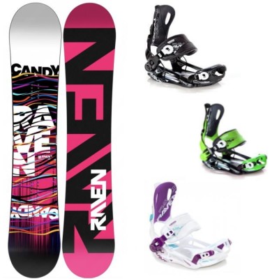 Pachet snowboard Raven Candy cu Raven FT270 | winteroutlet.ro