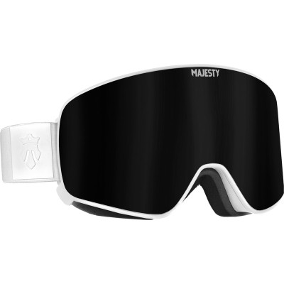 Ochelari schi si snowboard Majesty The Force C Alb / Lentila Black Pearl | winteroutlet.ro