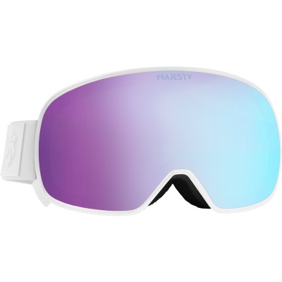 Ochelari schi si snowboard Majesty The Force Spherical SX Alb / Lentila Rose | winteroutlet.ro