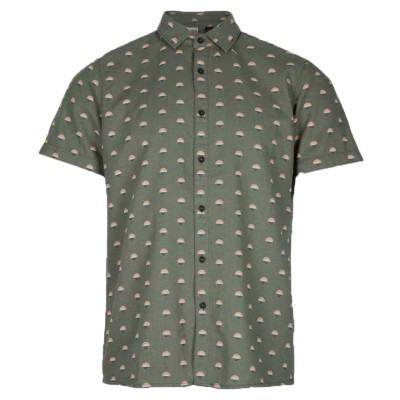 Aop Chambray Shirt Verde