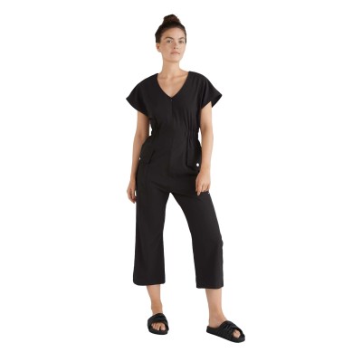 Active Jumpsuit Negru