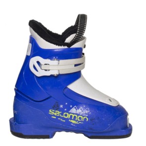 Salomon T1 DBlue clapari copii second hand | winteroutlet.ro