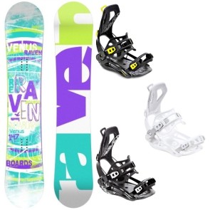 Pachet snowboard Raven Venus cu Raven FT360 | winteroutlet.ro