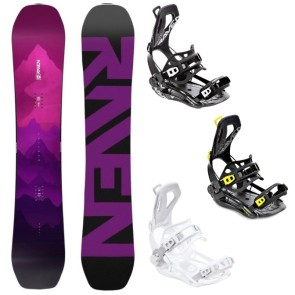 Pachet Snowboard Raven Destiny cu legaturi Raven FT360 | winteroutlet.ro