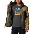 Geaca Columbia Point Park Windbreaker Verde | winteroutlet.ro