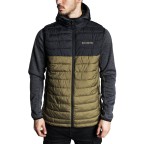 Vesta Hollow Padded Vest Oliv | winteroutlet.ro