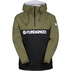 Hanorac Fundango Salmo Logo Oliv | winteroutlet.ro