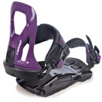 Legaturi snowboard Raven S200 Negru/Violet | winteroutlet.ro