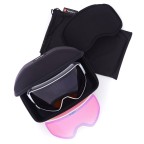 Ochelari schi si snowboard Majesty The Force C Alb / Lentila Black Pearl | winteroutlet.ro