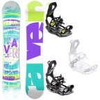Pachet snowboard Raven Venus cu Raven FT360 | winteroutlet.ro