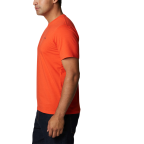 Tricou Columbia Sun Treck Short Sleeve Rosu | winteroutlet.ro