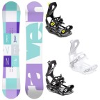 Pachet snowboard Raven Laura cu Raven FT360 | winteroutlet.ro