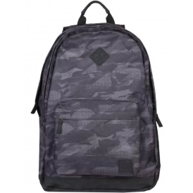 Plain Backpack Negru Camo