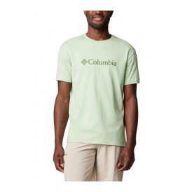 CSC Basic Logo Short Sleeve Shirt Verde
